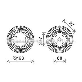 Køb Kobling, kølerventilator af PRASCO MNC089 til den lave pris 2808,09 DKK