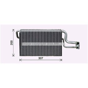 Køb Fordamper aircondition af PRASCO MNV116 til den lave pris 1250,97 DKK