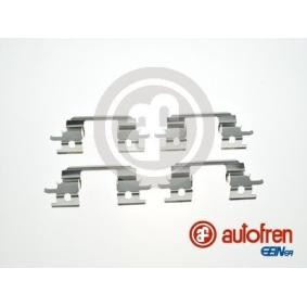 Zubehörsatz, Scheibenbremsbelag D42962A