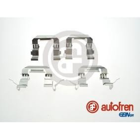 Zubehörsatz, Scheibenbremsbelag D42986A