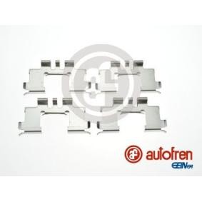 Zubehörsatz, Scheibenbremsbelag D42997A