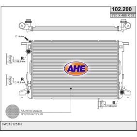 Acquista Radiatore motore da AHE 102.200 a buon mercato per soli 276,23 €