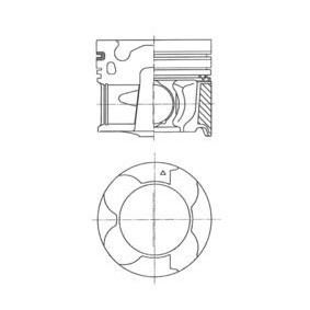 Achetez des Piston KOLBENSCHMIDT 41709600 à prix pour 456,63 €