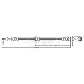 Bremsschlauch von BORG & BECK günstig für 42,93 €