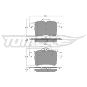 Bremsbeläge TX 18-56 für XF (_J05_, CC9) für 28,61 CHF