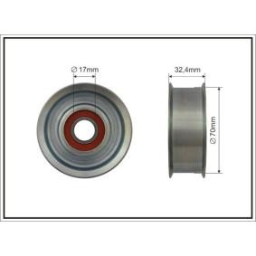 Compre Rolo tensor, correia trapezoidal estriada da CAFFARO 500536 a um preço baixo por 31,54 €