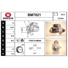 Compre Motor de arranque da SERA BM7021 a um preço baixo por 188,23 €
