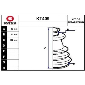 Acquista Kit cuffia, semiasse da SERA KT409 a buon mercato per soli 13,28 €