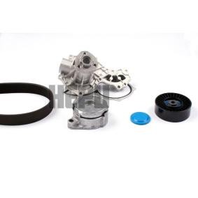 Wasserpumpe + Keilrippenriemensatz PK051211 für SEAT