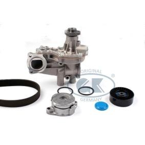 Achetez des Pompe à eau+Jeu de courroie trapézoïdale à nervures GK K980151L à prix pour 153,98 €