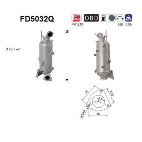 Achetez des Filtre à particules AS FD5032Q à prix pour 756,90 €