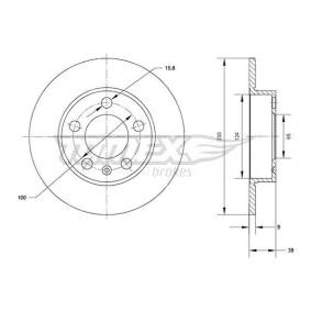 Bremsscheibe von TOMEX brakes