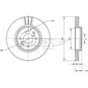 Bremsscheibe von TOMEX brakes