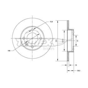 Bremsscheibe von TOMEX brakes
