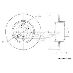 Bremsscheibe von TOMEX brakes