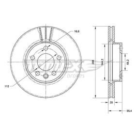 Acquista Disco freno da TOMEX brakes TX 70-54 a buon mercato per soli 44,50 €