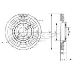 Acquista Disco freno da TOMEX brakes TX 70-56 a buon mercato per soli 33,50 €