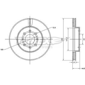 Bremsscheibe von TOMEX brakes