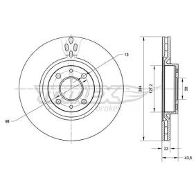 Comprar Disco de freno de TOMEX brakes TX 70-83 a bajo precio de 49,86 €