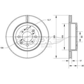 Bremsscheibe TX 70-84 für SUZUKI