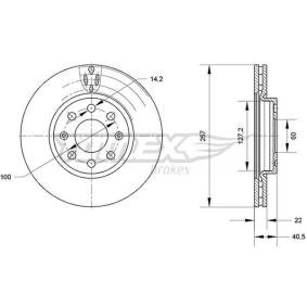 Bremsscheibe von TOMEX brakes