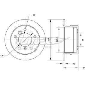 Acquista Disco freno da TOMEX brakes TX 70-90 a buon mercato per soli 55,76 €
