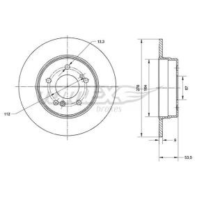 Acquista Disco freno da TOMEX brakes TX 70-93 a buon mercato per soli 26,99 €