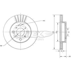 Bremsscheibe TX 70-97 für TOYOTA