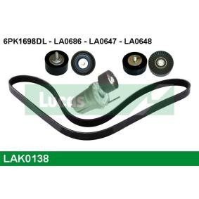 Keilrippenriemensatz LAK0138 für BMW