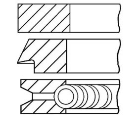 Kolbenringsatz 08-304200-00