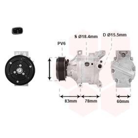 Compre Compressor, ar condicionado da VAN WEZEL 1701K103 a um preço baixo por 484,17 €