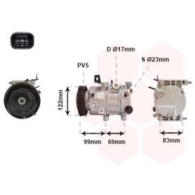 Acquista Compressore aria condizionata da VAN WEZEL 8201K717 a buon mercato per soli 479,56 €