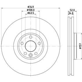 Bremsscheibe MDC2862C von MINTEX günstig für 97,90 € online kaufen