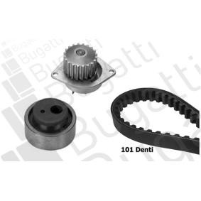 Achetez des Kit de distribution + pompe à eau BUGATTI KBU7404A à prix pour 77,94 €