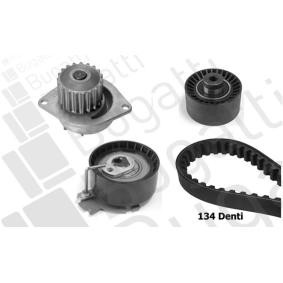 Achetez des Kit de distribution + pompe à eau BUGATTI KBU7407B à prix pour 110,60 €