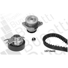Achetez des Kit de distribution + pompe à eau BUGATTI KBU8704B à prix pour 91,14 €
