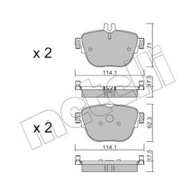 Bremsbeläge 22-1137-0 von METELLI günstig für 47,64 € online kaufen
