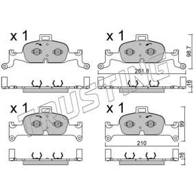 Achetez des Plaquettes de frein TRUSTING 1126.0 à prix pour 126,65 €
