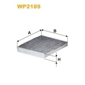 Comprar Filtro de habitáculo de WIX FILTERS WP2189 a bajo precio de 56,21 €