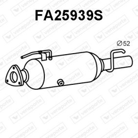 Acquista Filtro antiparticolato (FAP) da VENEPORTE FA25939S a buon mercato per soli 812,69 €