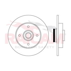 Comprar Disco de freno de RAICAM RD01542 a bajo precio de 235,31 €