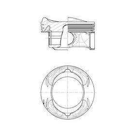Achetez des Piston KOLBENSCHMIDT 40104600 à prix pour 282,18 €