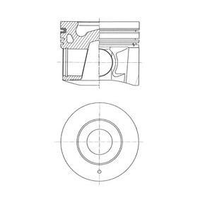 Achetez des Piston KOLBENSCHMIDT 41643620 à prix pour 150,65 €