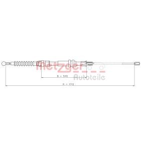Acquista Cavo freno a mano da METZGER 10.7432 a buon mercato per soli 11,26 €