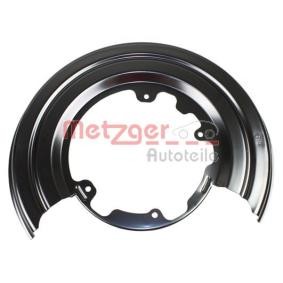 Compre Chapa deflectora, disco de travão da METZGER 6115158 a um preço baixo por 35,32 €