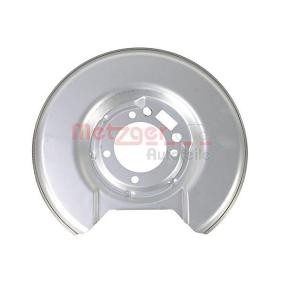 Compre Chapa deflectora, disco de travão da METZGER 6115165 a um preço baixo por 27,56 €
