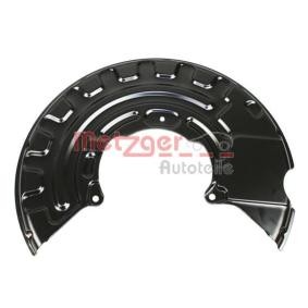 Acquista Lamiera paraspruzzi disco freno da METZGER 6115181 a buon mercato per soli 13,86 €