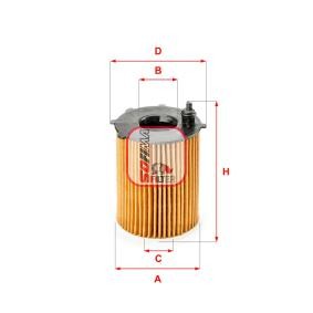Ölfilter S 5187 PE für BERLINGO Pritsche/Fahrgestell (B9) für 13,42 CHF