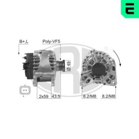 Köp Generator av ERA 210056A till det låga priset 3494,17 kr