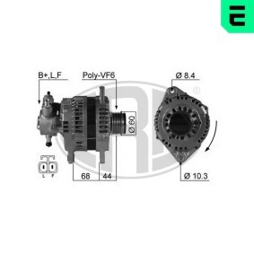 Lichtmaschine von ERA